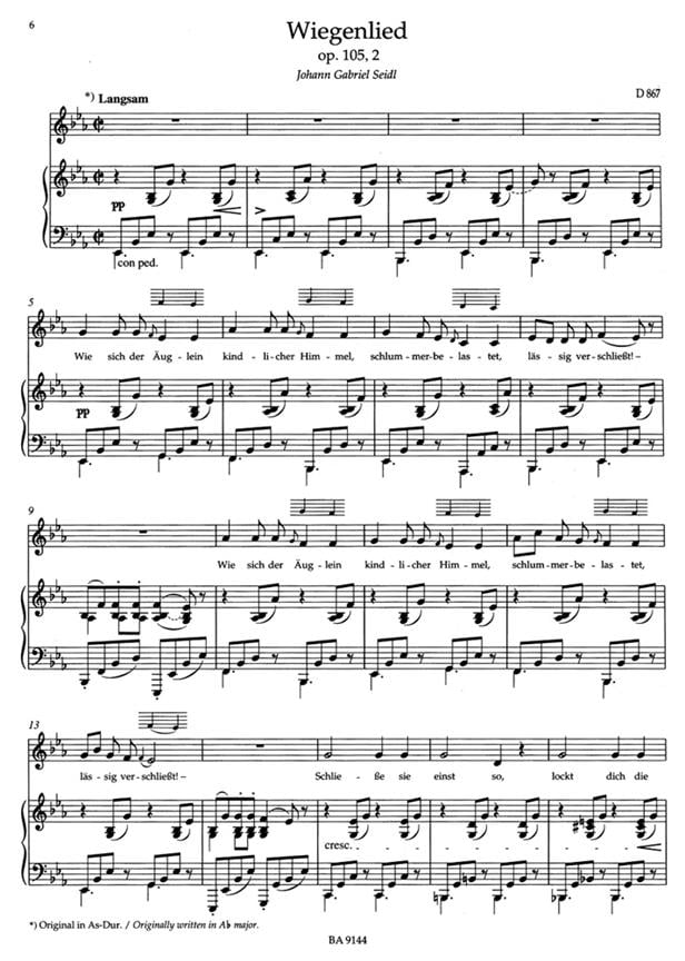 Lieder, Volume 4